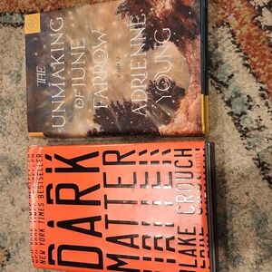 Hardback Book Bundle Botm Book Of The Month Unmakung Of June Farrow Dark Matter